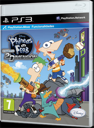 Phineas y Ferb: A través de la Segunda Dimensión disponible en PlayStation 3