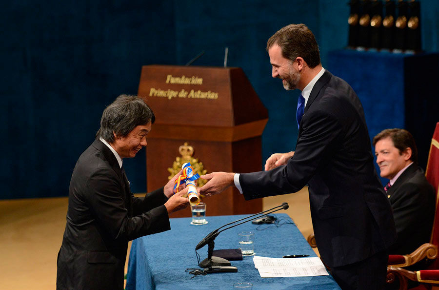 Miyamoto, el genio discreto recoge el premio Príncipe de Asturias