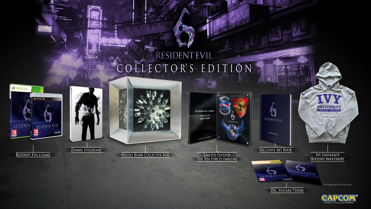Capcom anuncia la Edición Coleccionista de Resident Evil 6 