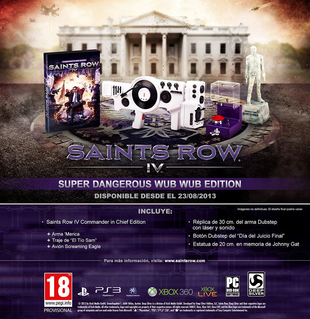 Deep Silver presenta la edición coleccionista de &#039;Saints Row IV&#039;