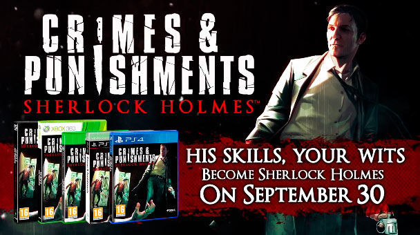 Sherlock Holmes: Crimen y Castigo apunta lanzamiento en septiembre