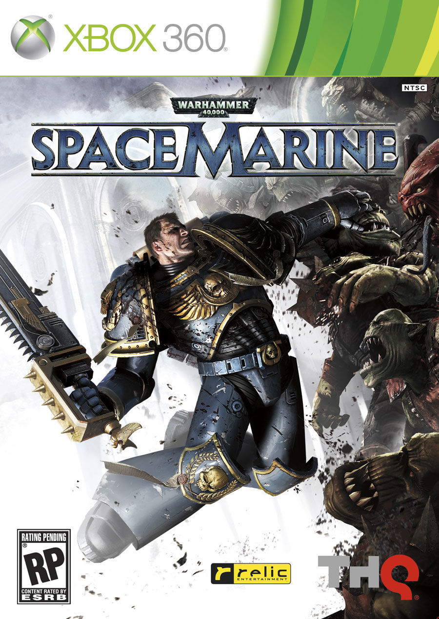 Carátulas oficiales de Warhammer 40,000: Space Marine