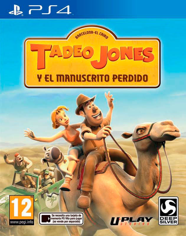 Las nuevas aventuras de Tadeo Jones se estrenan en PS4 y PSVita