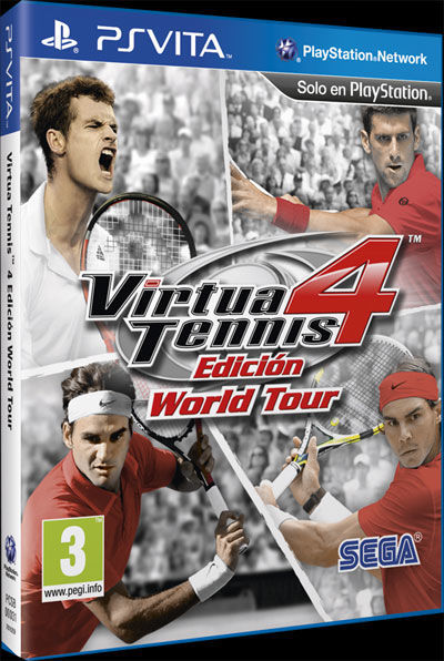 Incentivos de reserva para Virtua Tennis 4 Edición World Tour 