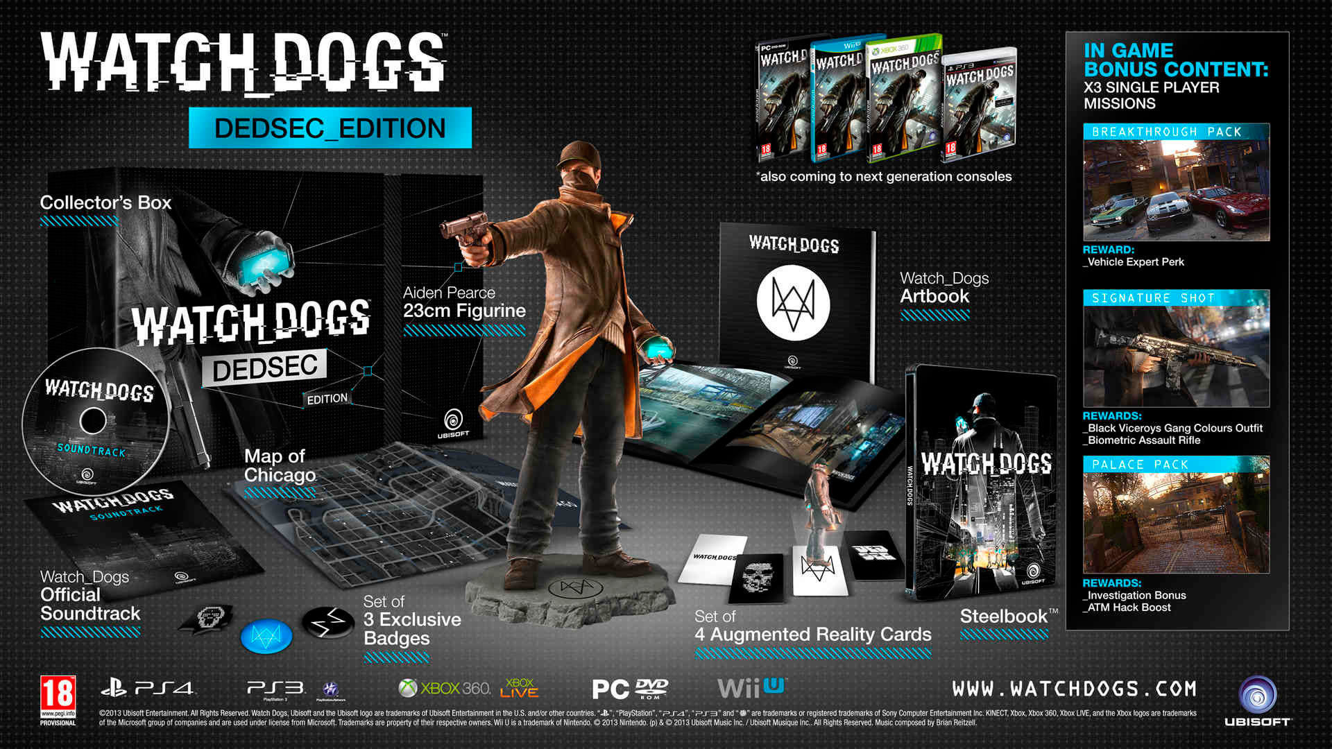 &#039;Watch_Dogs&#039; ya cuenta con fecha de lanzamiento y ediciones especiales