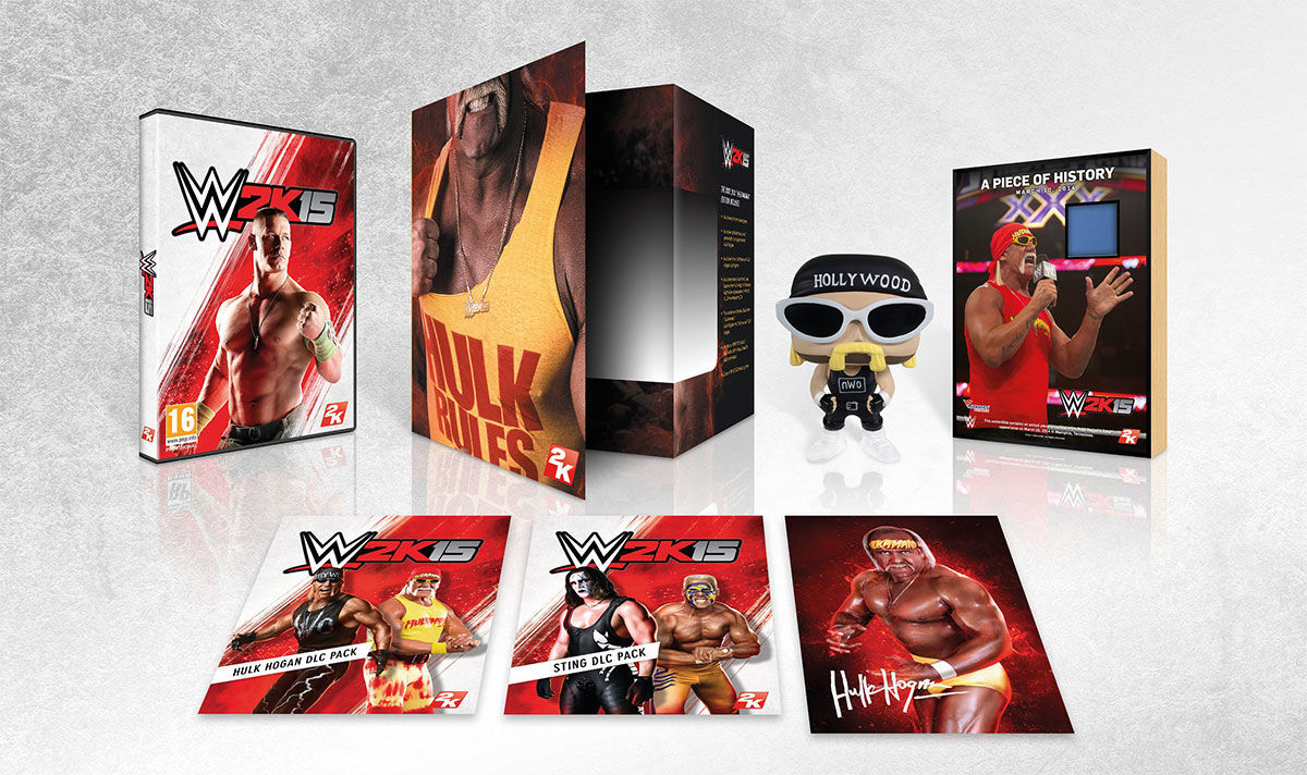 Hulk Hogan protagonista de la edición coleccionista de WWE 2K15