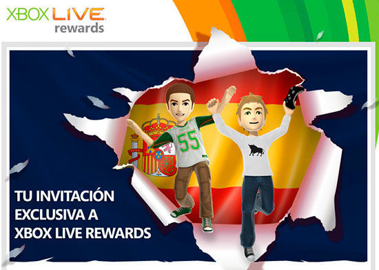 El servicio de fidelización Xbox LIVE Rewards llega a España
