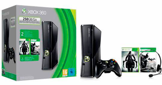Anunciado un Pack de Xbox 360 250 GB con 'Darksiders II' y 'Batman Arkham City'