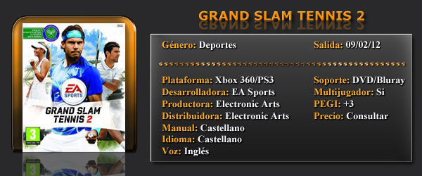 Grand Slam Tennis 2