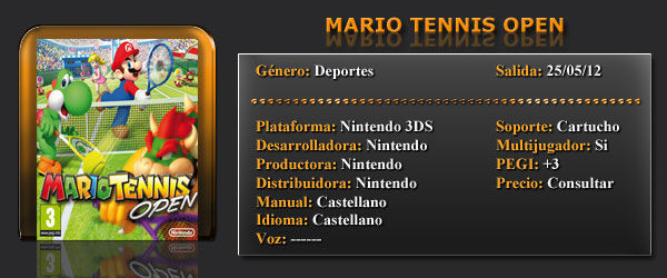 Mario Tennis Open