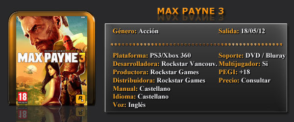 Avance Max Payne 3