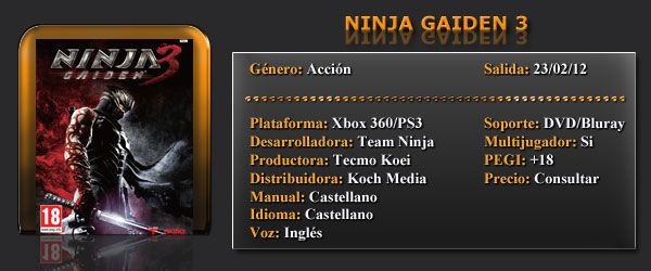 Ninja Gaiden 3