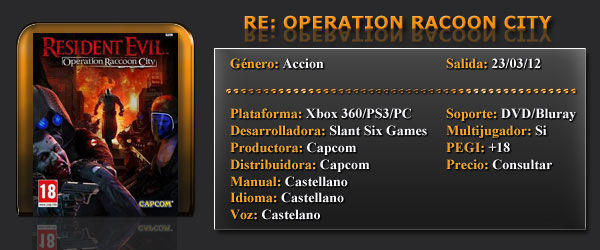 RE:Operation Raccoon City