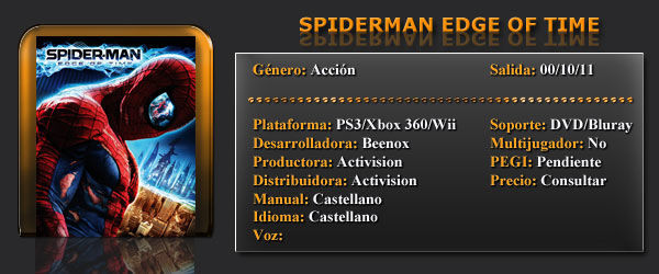 Avance Spiderman Edge of Time