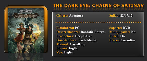 The Dark Eye: Chains of Satinav