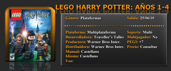 Todos los trucos de Harry Potter años 1-4: los mejores códigos para el  juego de LEGO