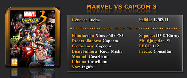 Marvel Vs Capcom 3