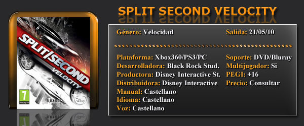 Split/Second: Velocity