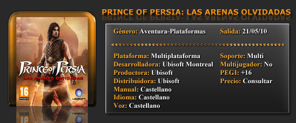 Prince of Persia: Las Arenas Olvidadas