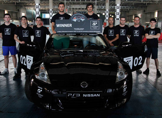 Ganadores de la final ibérica de GT Academy 2011