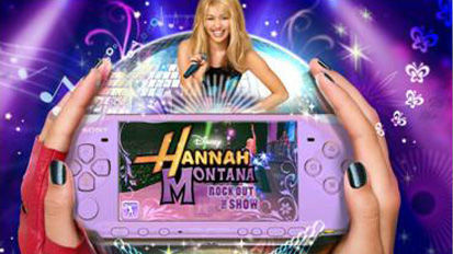 PSP se viste de Hannah Montana