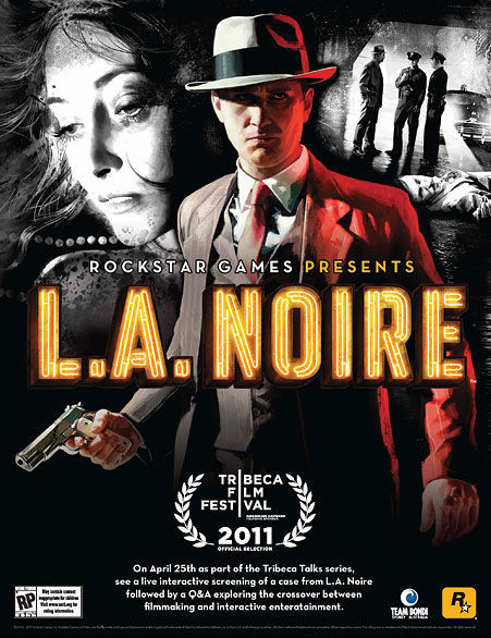 LA Noire incluida en la selección oficial del Festival de Cine de Tribeca