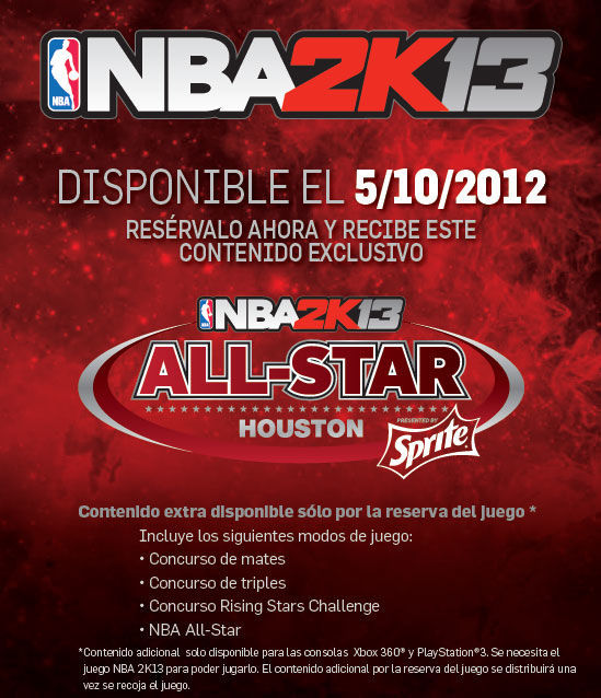 El mejor baloncesto regresa en octubre con NBA 2K13 