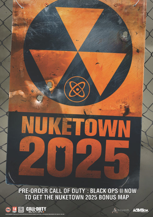 El mapa Nuketown 2025, regresa como incentivo de reserva de Call of Duty: Black Ops II