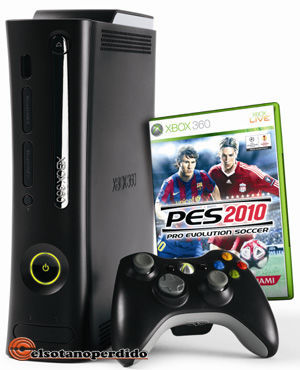 Nuevo pack de Xbox 360 y PES 2010
