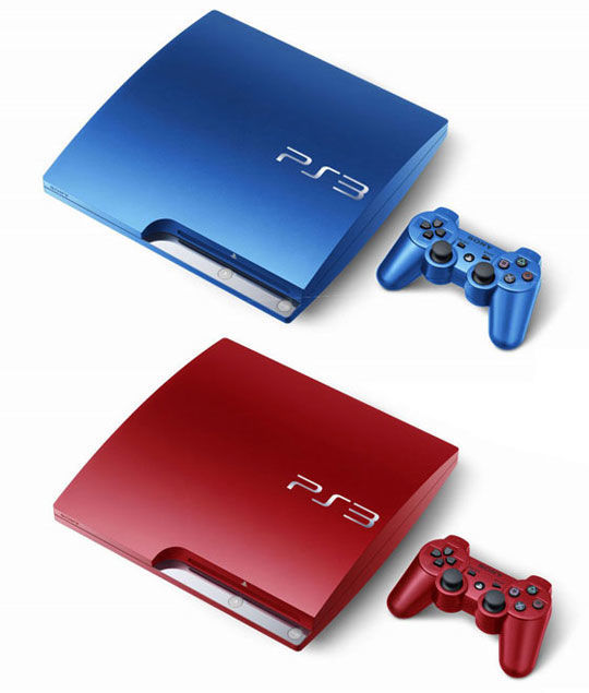 TGS2011: Sony confirma dos nuevos colores para PS3
