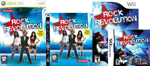Konami fecha Rock Revolution para el 14 de mayo