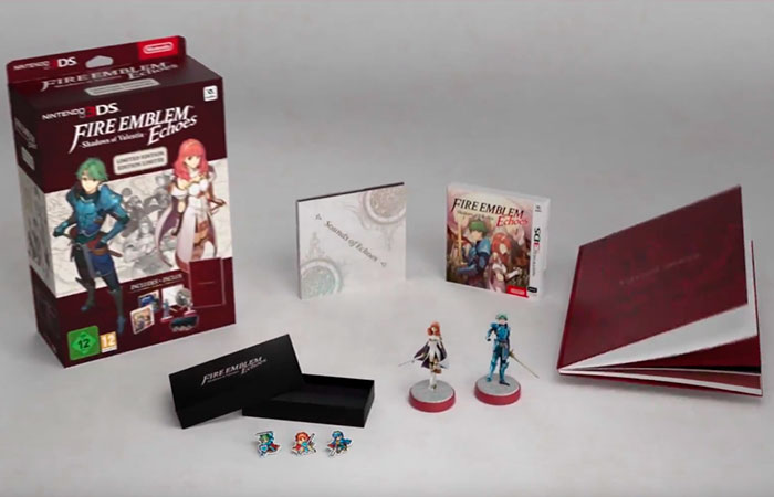 Fire Emblem Echoes Shadows of Valentia – Edición limitada