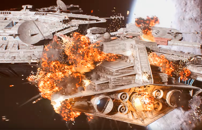 Star Wars Battlefront 2 - Asalto de cazas estelares