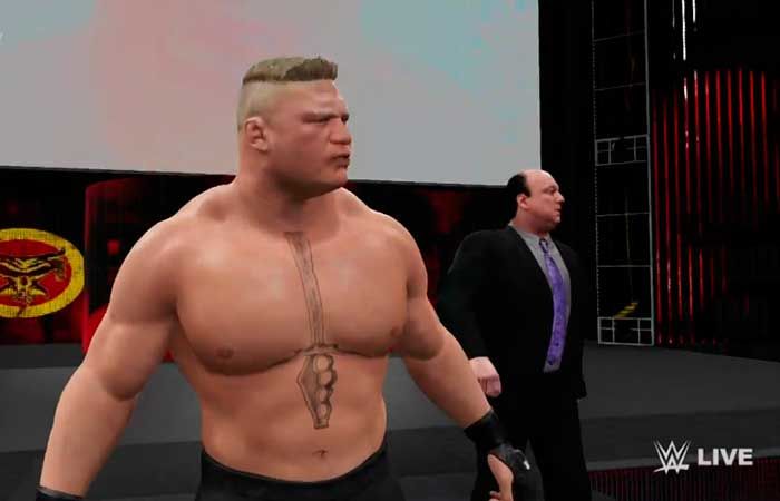 WWE 2K16 - Entrances Brock Lesnar