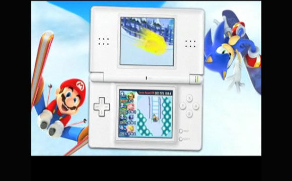 Nuevo video de Mario &amp; Sonic en los Juegos Olímpicos de Invierno para DS